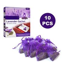 1 dėžutė su 10 levandų aromaterapinių maišelių 1 box violetinė