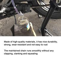 Motorcycle Chain Cleaning Kit Chain Cleaner Brush Gear Cleaning Tool for Motorcycle Bike juoda