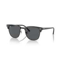 Ray-Ban Clubmaster Classic akiniai | Grey on Black - Dark Grey