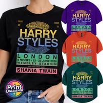 Printed T-Shirt Harry Styles Together Tour London Tee Adult Unisex S-2XL S