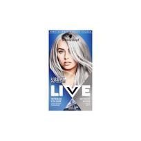Schwarzkopf LIVE spalvos plaukų dažai ilgai išliekantys Metališkai sidabriškai pilki U71 sidabras