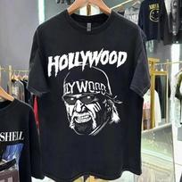 Vintage 90’s Hollywood Hogan Hulk Hogan black color reprint Unisex T-Shirt XXL