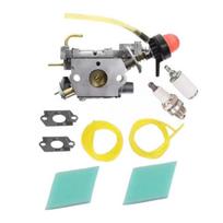 9PCS-Carburetor Kit FOR POULAN FX26SCE SST25CE W25C W49 Lawn Mower Trimmer Garden Carburetor Accessories Carburetor Set China Mainland