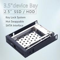Wholesale 2.5 Inch Internal SATA III SSD and Hard Drive Enclosure Aluminum HDD Storage Case for Computer Available in Stock 2.5" juoda