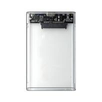 Portable 7-9.5mm 2.5 Inch SATA SSD Hard Drive Disk Enclosure USB3.0 to SATA2.5 External HDD Case Plastic 2.5" skaidri