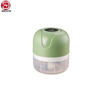Mini Vegetable Cutter Chopper Garlic Masher Crusher Usb Rechargeable Ginger Meat Food Processor Kitchen Gadget žalia