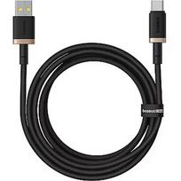 Baseus Dura USB Type A to Type C 60 W fast charging cable 2 m Black, Gold P10377802U01-02