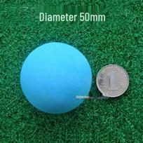 50mm EVA Foam Golf Practice Ball - Indoor Entertainment Toy, Single Color šviesiai mėlyna spalva