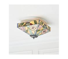 Endon 70699 - Lubinis šviestuvas Tiffany WILLOW 2xE27/60W/230V 35x35 cm