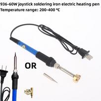 Gold 1Set For Switch Pro Joystick Desoldering Tool Joystick Soldering Tip Adjustable Temperature Soldering Station