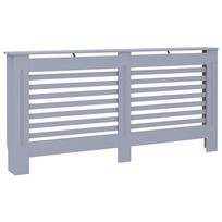 Radiator Cover Anthracite 172 x 19 x 81.5 cm MDF