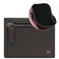 [Tom Ford] Men's TF Logo Zipper Card Wallet (Y0167C ALC SLA)