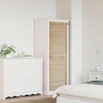 vidaXL Natural Wardrobe Door 170 x 2.1 x 59.5 cm Solid Pine Wood