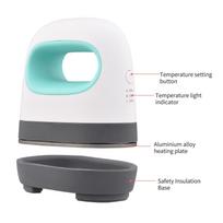 Heat Press Machine T-Shirt Printing Easy Heating Transfer Press Iron Machines for Clothes Bags Hats Pads Blanket Leather Portable   Vinly Proje