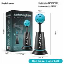 Baseball Hitting Skill Training Aid Weighted Anti-slip Stable Base Solo Practice Equipment for Beginners Home Backyard Training A