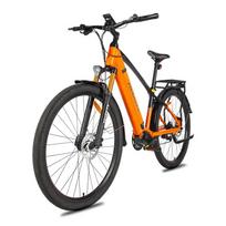 Hedatx TX90 250W 48V city electric-powered bicycle for commuting city bike all terrain E-bike 7 Speed 29 inch fat tire oranžinė