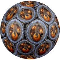 Vintage Mandolin Bar Scene Round Football Size 5 Adult Ball Suitable for Training Matches and Outdoor Team. įvairiaspalvis