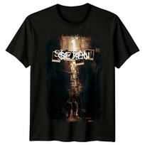 Se7en (1995 m) Filmo plakato įkvėpti marškinėliai Retro Klasikinio filmo grafiniai marškinėliai Unisex M