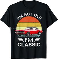 1969 69 Mercury Classic Cougar Vinatge Cars Tshirts Summer Oversized Tshirt New Oneck Tees Tops Casual T Shirt Men Clothes S