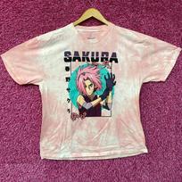 Ripple Junction X Naruto Shippuden Haruno Sakura Tie Dye Anime T-Shirt large M