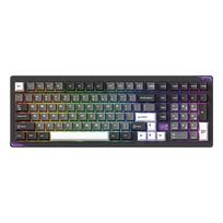 Akko Gem 02 VIA pilno dydžio mechaninė žaidimų klaviatūra | RGB | Juoda/Sidabrinė