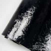 Color-Shifting Carbon Fiber Vinyl Wrap - Dynamic Reflective Film for Car Interior Accents & Full Body Customization