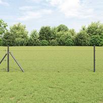 Hexagonal Fence Gray 0.6 x 100 m PVC