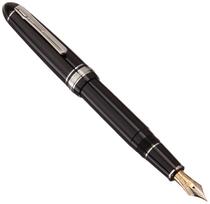 Platinum Fountain Pen President Fountain Medium Pen, Black, Nib, PTB-25000PR#1-3 juoda