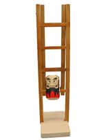 Castle Enterprise Traditional Wooden Toy Ladder Daruma