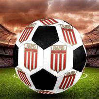 1PC  Rapid size 5 soccer ball PrahaIndoor Soccer Ball Colorful All Ages Machine Stitched PVC Competition Ready Durable High-Bounce