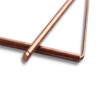 A84E-2Pcs 99.9% Copper Probe Rod Metal Detector Rod Divining Dowsing Rods For Water Treasure Gold Lost Items Finding Tools žalia