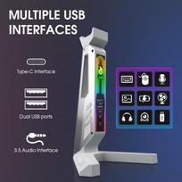 Type-C & Dual USB Stand for Airpods Max Desk juoda