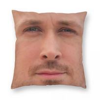 1Pc Ryan Gosling Face Printing Square Pillowcase Polyester Pattern Zip Decor Pillow Case Home Cushion Cover 45X45Cm35X35Cm Peach skin 18*18(CM)-1Pcs