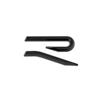 3D Metalo R RLine Logotipo Ženklelis Lipdukas Automobilio Galinės Bagažinės Emblema Decal Aukštos Kokybės Automobilio Išorės Stiliaus Aksesuarai R 40mm*23mm juoda