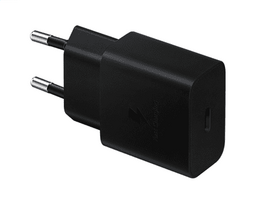 SAMSUNG 15W USB-C Quick Charger, Black