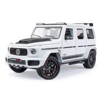 1:32 G700 Lydinio Automobilio Modelis Imitacinis Žaislas Lietas Lydinio Žvaigždėtas Dangus Viršus Keturių Ratų Visureigis su Garsu ir Šviesomis Kolekcionuojamas Vaikų Dovana balta