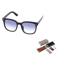 Ray Ban 4401D Sole 601/19 Injection Molding Square Sunglasses Unisex Couple 57 juoda
