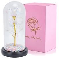 Extralink EVERLASTING ROSE IN GLASS, LUMINOUS LED WHITE - W-1496