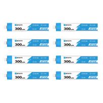 BETAFPV BT2.0 300mAh 8-pack | 1S Drone Battery Pack | 3.8V, 300mAh