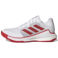 Adidas Crazyflight Balti Ryškiai Raudoni Moteriški Sportbačiai Debesų Baltumo GY9269 38