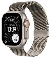 APPLE Watch Ultra 3 GPS + Cellular 49mm Natural Titanium Case with Natural Titanium Milanese Loop - Small
