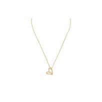 Louis Vuitton Fall In Love Hollow Heart Necklace Women necklace M00465 Box+Shopping Bag