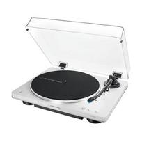 Audio-Technica AT-LP70XBT Belt-Drive Audio Turntable - Silver, White - Fully Automatic
