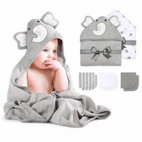 Momcozy WC014 | Baby towel | Elephant motif