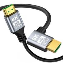 Extralink HDMI 2.1 Cable 8K HDR 2M Right-Angle Left Turn