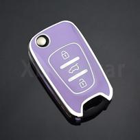 Fit For Hyundai I20 I30 Ix20 Ix35 Elantra Accent Soft Tpu Auto Flip Key Fob Cover Case Auto Key Fob Protective Housing Automotive Interior