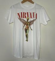 NIRVANA In Utero kurt cobain nevermind bleach 90s T-shirt XS S M L XL XXL XXXL