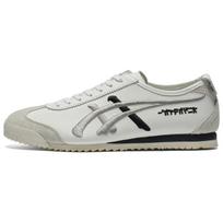 Onitsuka Tiger MEXICO 66 Slip Resistant Abrasion Resistant Low top Casual Shoes Unisex White Silver 1183C320-102 38