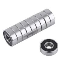 8*22*7 608RS Sandarinti guoliai Plieniniai rutuliniai guoliai 608-2RS sidabras