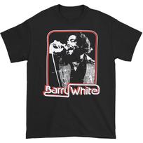 Vyriški Barry White nuotraukos dėžutės marškinėliai X-Large Juodi XL gray